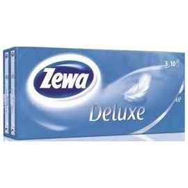 Zewa Deluxe hygienické vreckovky 10ks 3-vrstvové