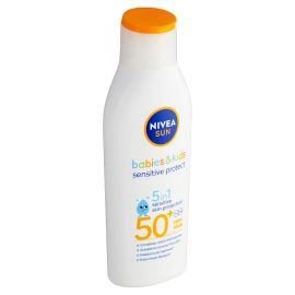 Nivea Sun Sensitive detské mlieko na opaľovanie SPF50+ 200ml
