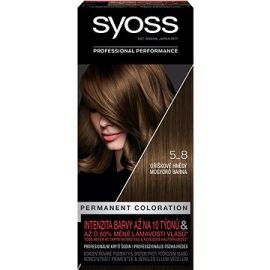 Syoss Color 5-8 Orieškovo Hnedá farba na vlasy