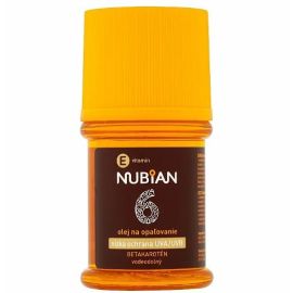 Nubian olej na opaľovanie Betakarotén SPF6 číry 60ml