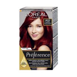 Loréal Préférence P37 intenzivná tmavá červená farba na vlasy
