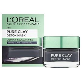 Loreal Pure Clay Detox čierná pleťová maska 50ml