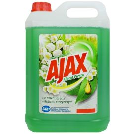 Ajax Floral Spring Flowers zelený univerzálny čistič na podlahy 5l