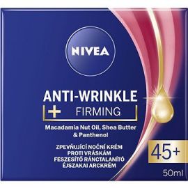 Nivea Anti-Wrinkle Firming 45+ spevňujúci nočný krém 50ml 81272