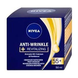 Nivea Anti-Wrinkle Revitalizing 55+ obnovujúci nočný krém 50ml 81282