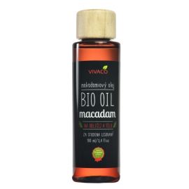 Vivaco Bio Oil Makadamiový olej suchá a dehydrovaná pleť 100ml