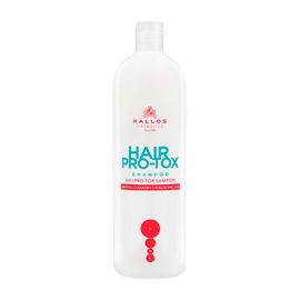 Kallos Pro-tox Keratín, Collagen,Hyaluronic šampón na poškodené vlasy 1l