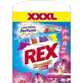 Rex prášok na pranie 4,095kg Color Malaysian Orchid & Sandalwood box 63 praní