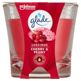 Glade Luscious Cherry & Peony sviečka 129g