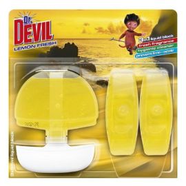 Dr.Devil Lemon Fresh WC blok 3x55ml