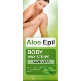 Aloe Epil depilačné pásiky na telo 16ks
