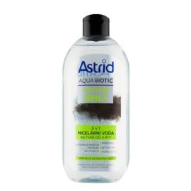 Astrid Aqua Biotic Aktívne uhlie 3v1 micelárna pleťová voda 400ml