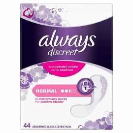 Always Intim Inkontinenčné discreet Normal 44ks hygienické vložky