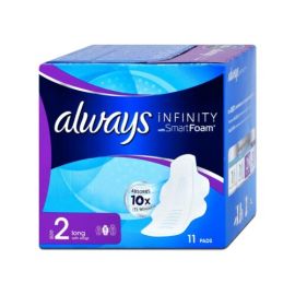 Always 2 Infinity Flex protect Long hygienické vložky 11ks
