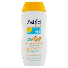 Astrid Sun KIDS mlieko na opaľovanie vodeodolné SPF50 200ml