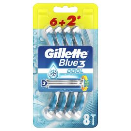 Gillette Blue3 Cool jednorázový strojček 8ks