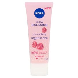 Nivea Rice Scrub Bio Raspberry vyhladzujúci ryžový peeling na tvár 75ml 84928