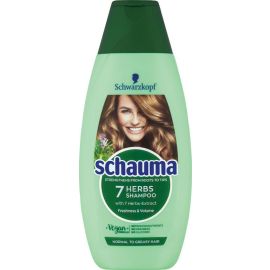 Schauma 7 Herbs Bylinný šampón pre normálne až mastné vlasy 250ml