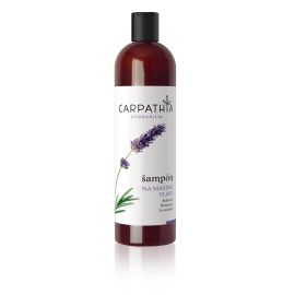 Carpathia Extrakt z Rebríčka, Rozmarínu, Levandule šampón na mastné vlasy 350ml