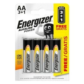 Energizer alkalická batéria tuška AA 3+1gratis