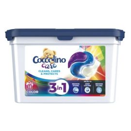Coccolino Care 3v1 Color kapsule na pranie 486g 18 praní