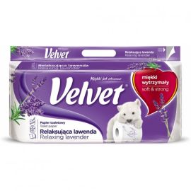Velvet toaletný papier Levander 3-vrstvový 8ks