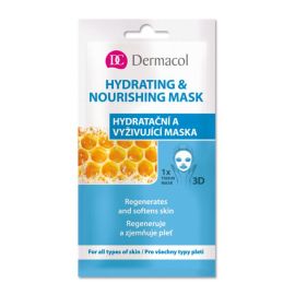 Dermacol Textilná 3D Hydratačná a vyživujúca maska na tvár