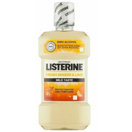 Listerine Fesh Ginger & Lime ústna voda 500ml