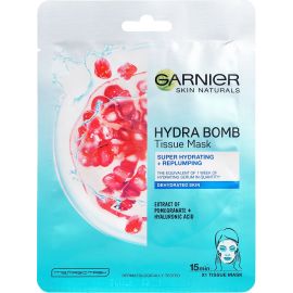 Garnier TISSUE Hydra Bomb Pomegranate textilna superhydratačná pleťová maska 28g