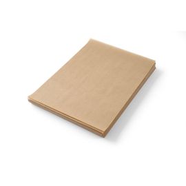 Papier na pečenie silikónový 10 hárkov hnedý 30x45cm