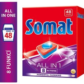 Somat All in 1 8 Actions 48ks tablety do umývačky riadu