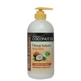 Herb Extract Kokosový olej hydratačný telový balzam 500ml