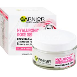 Garnier Skin Naturals Hyaluronic gél Rose na tvár 50ml