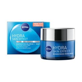 Nivea Hydra Skin Effect Pure Hyaluron regeneračný nočný gel-krém na tvár 50ml