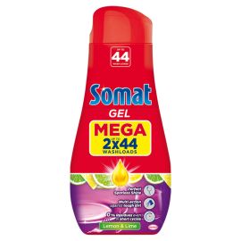 Somat ALL IN 1 Mega Lemon & Lime gél do umývačky riadu 2x790ml