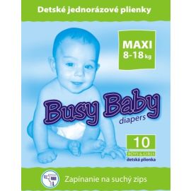 Busy Baby MAXI 8-18kg detské plienky 10ks
