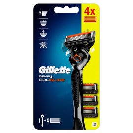 Gillette Fusion5 Proglide holiaci strojček + náhradné hlavice 4ks