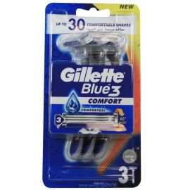 Gillette Blue3 Comfort jednorázový strojček 3ks