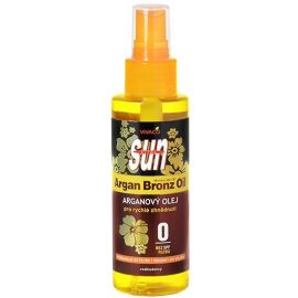 Vivaco Sun Vital Argan Bronz opaľovací olej s arganovým olejom SPF0 100ml