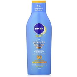 Nivea Sun protect & bronze OF50 mlieko na opaľovanie 200ml