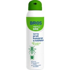 Bros Zelená Sila spray Repelent proti komárom a kliešťom 90ml