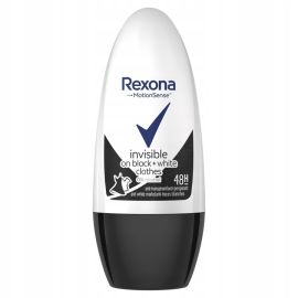 Rexona Invisible Black & White 48H anti-persirant roll-on 50ml