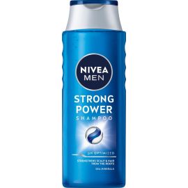 Nivea Men Strong Power pH Optimized šampón na jemné vlasy 400ml 81424