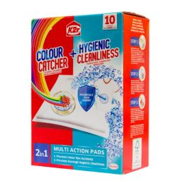 K2r Colour Catcher + Hygienic Cleanliness 2v1 Stop zafarbeniu vrecúška 10ks