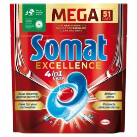 Somat MEGA Excellence 51ks tablety do umývačky riadu