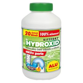 Kittfort Hydroxid sodný Aktiv perle ALU čistič odpadov 1kg