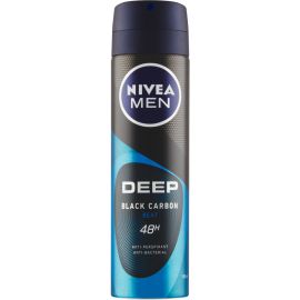 Nivea Men Deep Black Carbon Beat 48H anti-perspirasnt sprej 150ml 95670