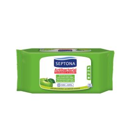 Septona Antibacterial Green Apple vlhčené utierky 60ks 2777
