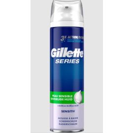 Gillette Series Sensitive Aloe pena na holenie 200ml