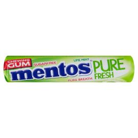 Mentos Pure Fresh Lime Mint žuvačky 8ks 15,5g